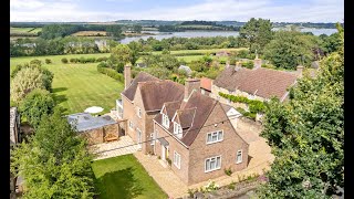 Refurbished modern home with views of Rutland Water