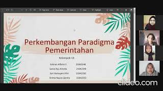 Perkembangan Paradigma Pemerintahan (I)