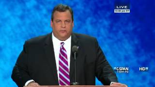 Governor Chris Christie addresses the GOP Convention (C-SPAN)