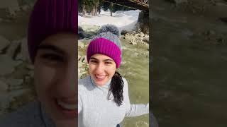 Sara Ali Khan  travel Masti time video 😘😍😎