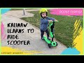 Our 2-Year-Old Son Learns to Ride Scooter | Filipino American Family | Kalishenanigans