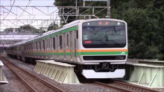 Ｅ231系1000番台武蔵野線回送列車（Ｕ541）市川大野入線