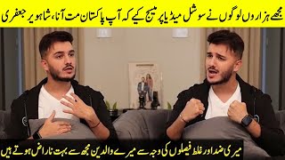 Thousands Of Peoples Messaged Me To Not Come To Pakistan | Shahveer Jafry Interview | SA2T