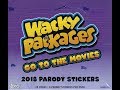 Box Busters: 2018 Topps Wacky Packages Go To The Movies