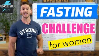 30 Day Women’s Intermittent Fasting Weight Loss Challenge (Full Meal Plan & Guide)