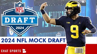 2024 NFL Mock Draft WITH Trades: 1st Round And Some 2nd Round Projections Ft. 3-Team Trade