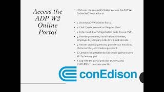 How to Access Con Edison Pay Stubs & W2s