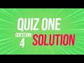 Quiz 1 - Real Numbers - Question 4 (with Solution)