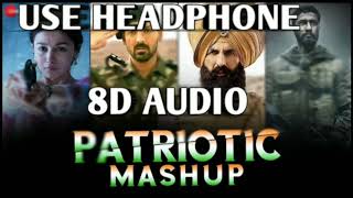 8D AUDIO | 8D MUSIC | Patriotic Mashup 2020 - DJ Raahul Pai & Deejay Rax | Independent Day Special