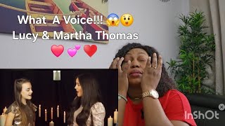 😱What A Voice!! O Holy Night - Sister Duet -  Lucy & Martha Thomas || Reaction
