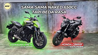 KOMPARASI KAWASAKI ER6N & HONDA CB650F!