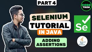 Selenium JAVA Tutorial Assertions part 4 for Beginners