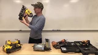 如何操作电池钉枪? _____如何选择和使用钉枪 Nail guns or nailers （三）？How to  use a cordless nailer (3)美国建筑装修小知识