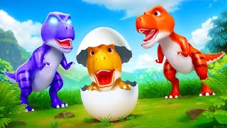 Crazy Baby T-Rex Egg Hatching \u0026 Funny Moments - The Cutest \u0026 Wildest Jurassic Adventure Ever! 🦖😂🔥