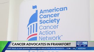 Cancer advocates rally in Frankfort