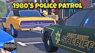 Life of a POLICE OFFICER in the 1980's! | Emergency Response: Liberty County