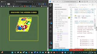 WebGL Cube 3D Rotation Texture