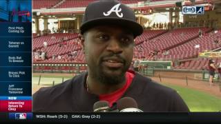 It’s been an emotional return to the Queen City for Brandon Phillips