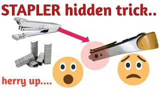 #STAPLER hidden trick