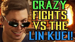 Crazy Matches Against The Lin Kuei! | Johnny Cage High Level KL Ranked Gameplay | Mortal Kombat 1