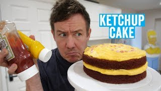 Let’s try making a Ketchup \u0026 Mustard Cake...