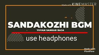 Sandakozhi bgm| yuvan sankar raja music| cover by me