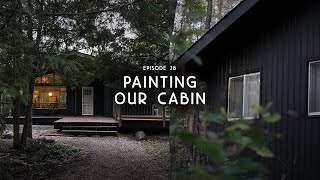 We painted our cabin! - a camp story