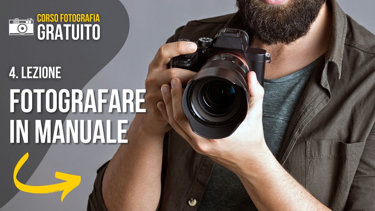 Corso Base Di Fotografia Fotografare In Manuale - YouTube