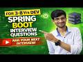 Spring Boot Interview Questions and Answers for Experienced Java Developer | 30 Advanced Q&A