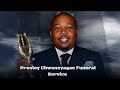 Presley Chweneyagae Funeral Service