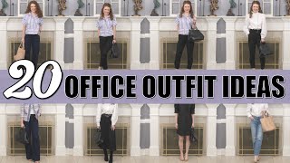 20 Stylish Office Outfit Ideas That You Will WANT To Wear / At Home Or Away \u0026 Casual To Professional