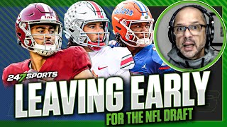 Top college football players leaving early for NFL Draft 🏈 | Alabama, Florida, Clemson, Kentucky