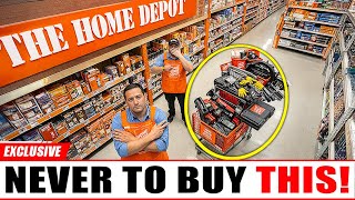 15 Home Depot Items Employees Warn You NEVER to Buy!