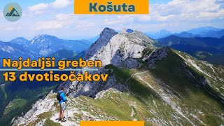 Košuta - fantastično prečenje 10 km gorskega grebena