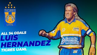 All 34 Goals ● Luis Hernandez ● Tigres UANL