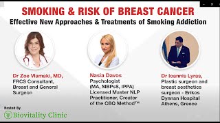 Smoking & Risk of Breast Cancer - with Dr Zoe Vlamaki, Nasia Davos, Dr Ioannis Lyras