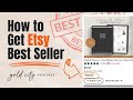 How to Get Etsy Best Seller Badge