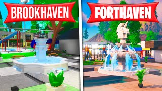 I PLAYED BROOKHAVEN IN FORTNITE!