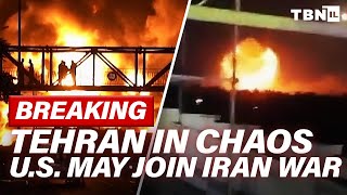 BREAKING: Israel INTENSIFIES Iran Strikes; Tehran EVACUATES As U.S. Hints Joining War | TBN Israel