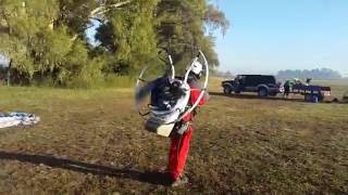 paramotor Despegue sin viento tecnica ok