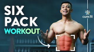 SIX PACK WORKOUT In 12 Minutes | 6 Pack Abs Workout At Home | How To Get Six Pack| Cult Fit |CureFit