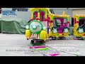 epark track my train 14 seats playground equipment factory supplier kids electric ride on train