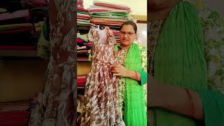 2 cut saree tho frock design chesanu#trending #viralvideo #frockscollection #frockdesign #shortsfeed