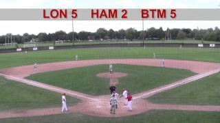 London Majors at Hamilton Cardinals IBL Highlights July 28th 2013