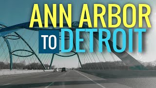 Driving Ann Arbor to Detroit