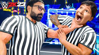 CHINU VS PAPA 🤯 IN WWE