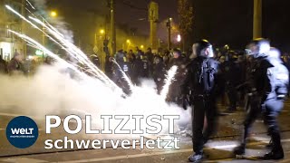 WELT THEMA: Connewitz-Randale - Entsetzen nach Attacke auf Polizisten in Leipzig