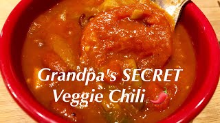 How to make Grandpa's Secret Chili Recipe - Veggie Style - Everyday BBQ - World’s BEST Chili Recipe!