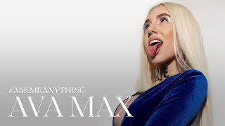 Ava Max Talks Quarantine Cooking, "Kings & Queens," and Missing Her Mom | Ask Me Anything | ELLE
