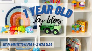 TOP TOYS FOR 1 YEAR OLDS ✨that are not a waste of money! | FAVORITE TODDLER TOYS
